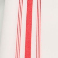 White with Red Stripes